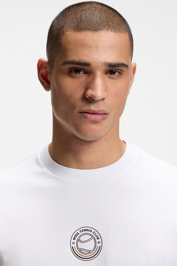 ΜΠΛΟΥΖΑ T-SHIRT BOSS - 100 ΛΕΥΚΟ